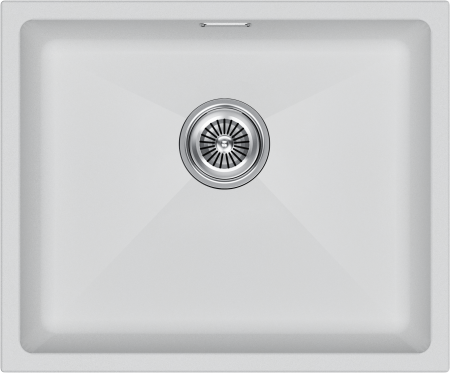 Кухонная мойка Paulmark LUMI 55UNI LU55-WH 46х56 цвет белый